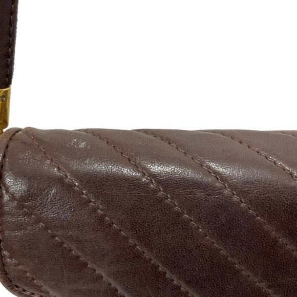 Siso Italy Brown Leather Handbag with Tassel Very soft leather - Picture 9 of 11